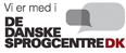 De Danske Sprogcentres logo